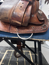 Load image into Gallery viewer, 14" Western Barrel Saddle-Saddles-Consignment-Evolution Equestrian Co.