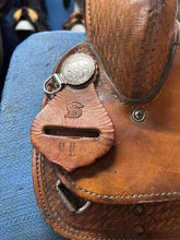 Load image into Gallery viewer, 14" Western Barrel Saddle-Saddles-Consignment-Evolution Equestrian Co.