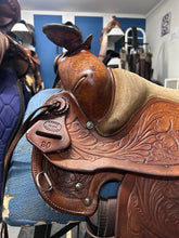 Load image into Gallery viewer, 15" F. Eamor Roper Saddle-Saddle-Evolution Equestrian Co.-Evolution Equestrian Co.