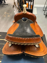 Load image into Gallery viewer, 15” Riders Choice American Made Western Barrel Saddle-Evolution Equestrian Co.-Evolution Equestrian Co.