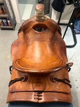 Load image into Gallery viewer, 16" Ross Ellas Custom Western Saddle-Saddle-Consignment-Evolution Equestrian Co.