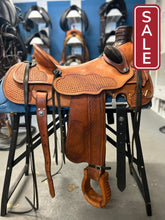 Load image into Gallery viewer, 17" Custom Ranch Saddle-Saddle-Consignment-Evolution Equestrian Co.
