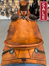 Load image into Gallery viewer, 17" Custom Ranch Saddle-Saddle-Consignment-Evolution Equestrian Co.