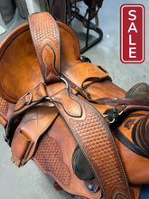 Load image into Gallery viewer, 17" Custom Ranch Saddle-Saddle-Consignment-Evolution Equestrian Co.