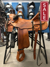 Load image into Gallery viewer, 17" Custom Ranch Saddle-Saddle-Consignment-Evolution Equestrian Co.