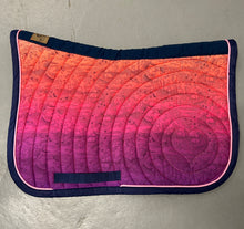 Load image into Gallery viewer, 27 Cedar Custom Jumper English Saddle Pads-Western Saddle Pad-27 Cedar Custom Saddle Pads-Kynaite Blue - Full-Evolution Equestrian Co.