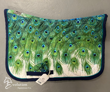 Load image into Gallery viewer, 27 Cedar Custom Jumper English Saddle Pads-Western Saddle Pad-27 Cedar Custom Saddle Pads-Kynaite Blue - Full-Evolution Equestrian Co.