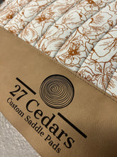 Load image into Gallery viewer, 27 Cedar Custom Western Saddle Pads-Western Saddle Pad-27 Cedar Custom Saddle Pads-Johnny Cash - Single - 30"-Evolution Equestrian Co.