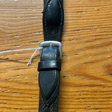 Load image into Gallery viewer, Black Webbed Reins with Rubber Grip
