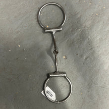 Load image into Gallery viewer, Western OffSet Dee Thin Snaffle 5-1/4&quot;
