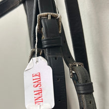 Load image into Gallery viewer, Black Bridle with Reins and Snaffle
