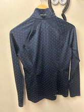 Load image into Gallery viewer, AriatTek Navy Sun Shirt XSmall-Riding Shirts-Consignment-Evolution Equestrian Co.