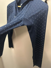Load image into Gallery viewer, AriatTek Navy Sun Shirt XSmall-Riding Shirts-Consignment-Evolution Equestrian Co.