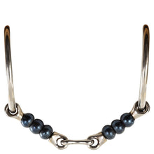 Load image into Gallery viewer, BR Sweet Iron Cherry Roller Double Jointed Loose Ring Snaffle-Bits-Bieman De Haas-12.5cm / 5"-Evolution Equestrian Co.