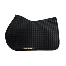 Load image into Gallery viewer, Back on Track Close Contact Saddle Pad III-English Saddle Pad-Back on Track-Black-Evolution Equestrian Co.