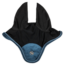 Load image into Gallery viewer, Back on Track Deep Nights Bonnet-English Accessories-Back on Track-Blueberry-Evolution Equestrian Co.