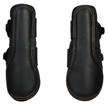 Load image into Gallery viewer, Back on Track Deep Nights Brush Boots-Horse boots-Back on Track-Black-Medium-Evolution Equestrian Co.