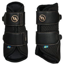 Load image into Gallery viewer, Back on Track Deep Nights Brush Boots-Horse boots-Back on Track-Black-Medium-Evolution Equestrian Co.