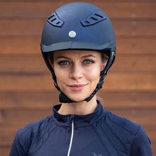 Load image into Gallery viewer, Back on Track Lynx Helmet-Back on Track-Back on Track-Small-Black-Evolution Equestrian Co.