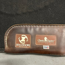 Load image into Gallery viewer, Classic Equine Zone Suede Top Black Saddle Pad
