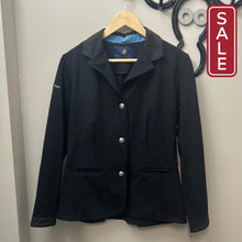 Load image into Gallery viewer, CRINIERE Ella Riding Competition Coat-Clothing-Consignment-Large Black-Evolution Equestrian Co.