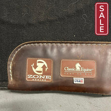 Load image into Gallery viewer, Classic Equine Zone Suede Top Black Saddle Pad-Western Saddle Pad-Consignment-Evolution Equestrian Co.