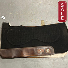 Load image into Gallery viewer, Classic Equine Zone Suede Top Black Saddle Pad-Western Saddle Pad-Consignment-Evolution Equestrian Co.