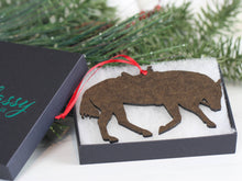 Load image into Gallery viewer, Classy Equine Chestnut Overo Western Riding Ranch Horse Christmas Ornament-Christmas-Classy Equine-Evolution Equestrian Co.