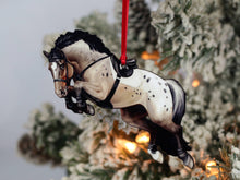 Load image into Gallery viewer, Classy Equine Jumping Horse Ornament Bay Appaloosa Hunter Jumper Equine