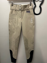 Load image into Gallery viewer, Derby Watari Breeches Knee Patch Tan 20-Breeches-Consignment-Evolution Equestrian Co.