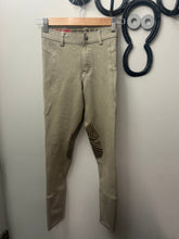 Load image into Gallery viewer, Elation Red Label Kids Sport Pull On Breeches Tan 12-Breeches-Consignment-Evolution Equestrian Co.
