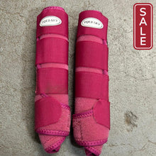 Load image into Gallery viewer, Equi-Sky Pink Sport Medicine Boots Large-Horse Boots-Consignment-Evolution Equestrian Co.