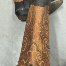 Load image into Gallery viewer, Panhandle Slim Brown and Black Cowboy Boots 6.5
