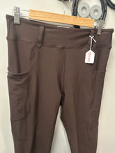 Load image into Gallery viewer, Free Rider Equestrian Riding Tights Brown Medium-Breeches-Consignment-Evolution Equestrian Co.
