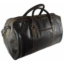 Load image into Gallery viewer, Greenwood Leather - Leather Overnight Travel Bag Victoria GW12795: Brown-Greenwood Leather-Evolution Equestrian Co.
