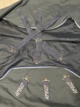 Load image into Gallery viewer, Horseware Ireland Amigo Bravo 12 Plus Rainsheet 78" Navy-Horse Blanket-Consignment-Evolution Equestrian Co.