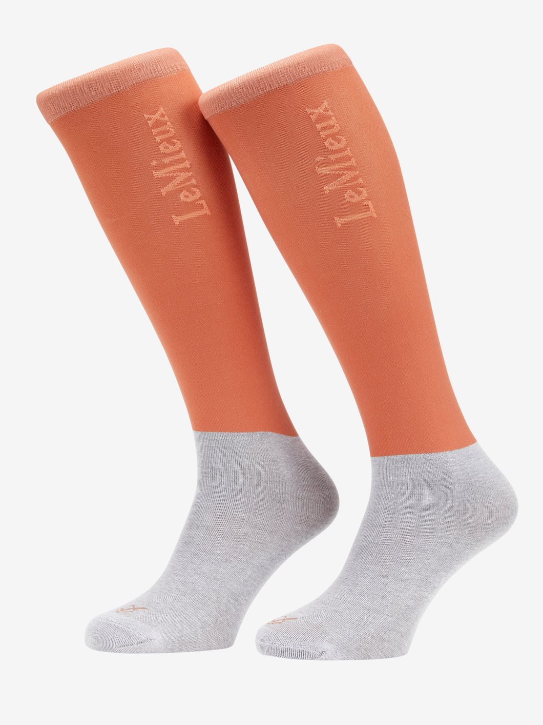 LeMieux Competition Socks Apricot Twin Pack
