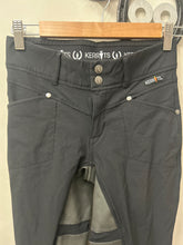 Load image into Gallery viewer, Kerrits Black Full Seat Breeches Small-Breeches-Consignment-Evolution Equestrian Co.
