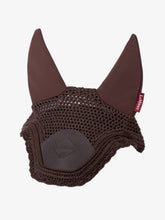 Load image into Gallery viewer, LeMieux Acoustic Pro Fly Bonnet-English Accessories-LeMieux-Medium (Cob)-Brown-Evolution Equestrian Co.