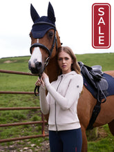 Load image into Gallery viewer, LeMieux Essence Fly Hood Navy-English Accessories-LeMieux-Medium (Cob)-Evolution Equestrian Co.