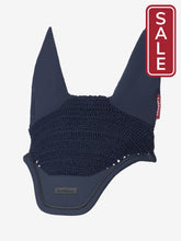 Load image into Gallery viewer, LeMieux Essence Fly Hood Navy-English Accessories-LeMieux-Medium (Cob)-Evolution Equestrian Co.
