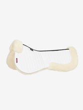 Load image into Gallery viewer, LeMieux Merino+ Half Pad-English Saddle Pad-LeMieux-White/Natural-Small-Evolution Equestrian Co.