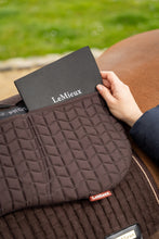 Load image into Gallery viewer, LeMieux ProSorb Plain 3 Pocket Quilted Half Pad-English Saddle Pad-LeMieux-Brown-Medium-Evolution Equestrian Co.