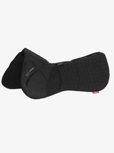 Load image into Gallery viewer, LeMieux ProSorb Plain 3 Pocket Quilted Half Pad-English Saddle Pad-LeMieux-Black-Medium-Evolution Equestrian Co.