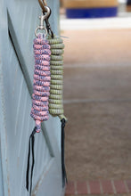 Load image into Gallery viewer, LeMieux Seasonal Training Leadrope-Lead Rope-LeMieux-Juniper/Lilac/Peach-Evolution Equestrian Co.