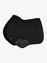 Load image into Gallery viewer, LeMieux Suede Close Contact Saddle Pad Black-English Saddle Pad-LeMieux-Small/Medium-Evolution Equestrian Co.