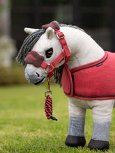 Load image into Gallery viewer, LeMieux Toy Pony Vogue Halter Cranberry-Toys-LeMieux-Evolution Equestrian Co.