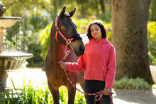 Load image into Gallery viewer, LeMieux Vogue Halter with Leadrope Cranberry-Halter-LeMieux-Pony-Evolution Equestrian Co.