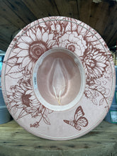 Load image into Gallery viewer, MVR Wide Brim Fedora Hat Floral Steed Pink-Hats-Mountain View Ranch Design-Evolution Equestrian Co.