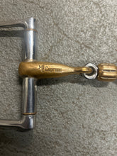 Load image into Gallery viewer, Mikmar Cupreon D-Ring French Link Roller Snaffle 5"-Bit-Consignment-Evolution Equestrian Co.